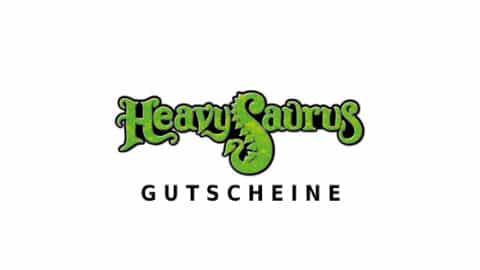 heavysaurus Gutschein Logo Seite