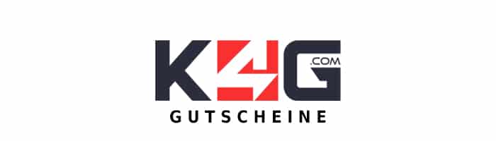 k4g.com Gutschein Logo Oben