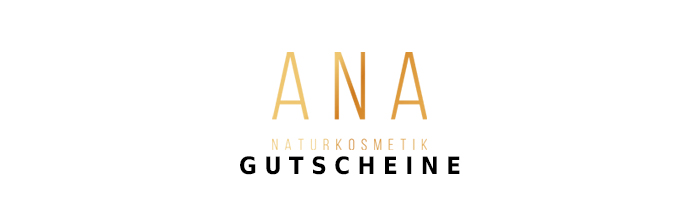 ana-naturkosmetik Gutschein Logo Oben