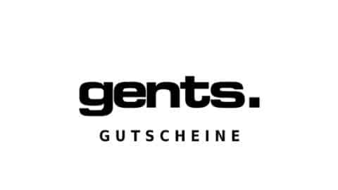 gents. Gutschein Logo Seite