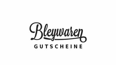 bleywaren Gutschein Logo Seite