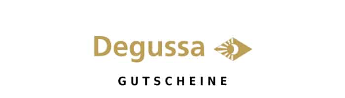 degussa Gutschein Logo Oben