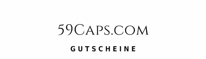 59caps.com Gutschein Logo Oben