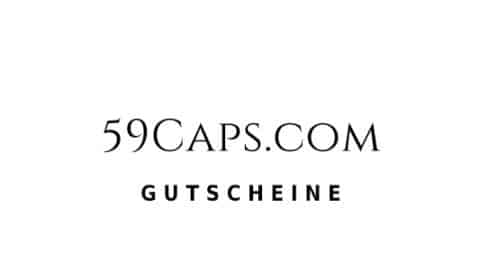 59caps.com Gutschein Logo Seite