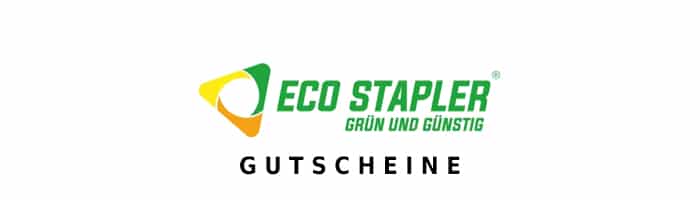 ecostapler Gutschein Logo Oben