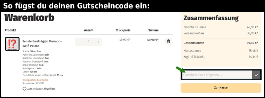 fensterbank-meyer Gutschein einfuegen und sparen schwarz